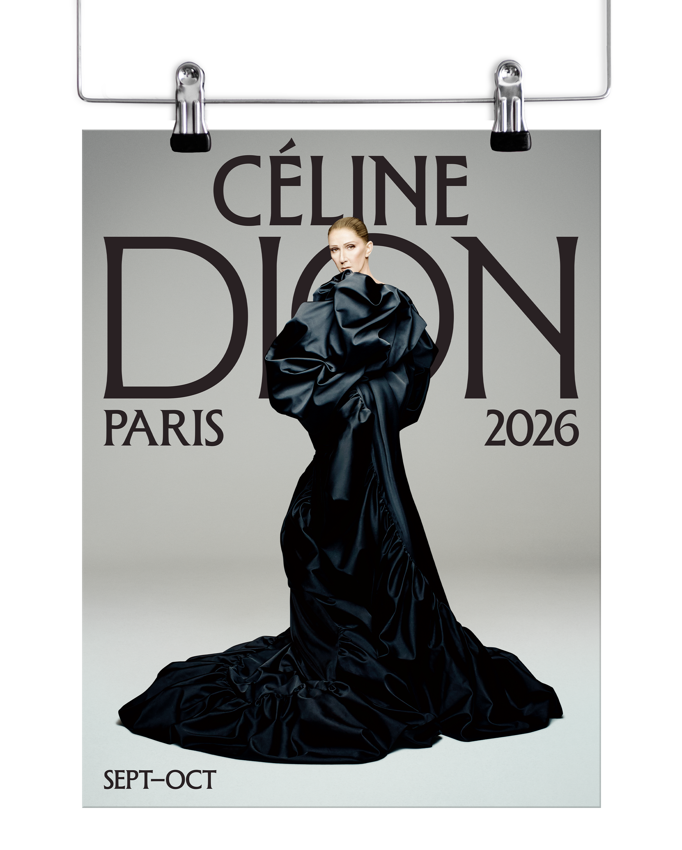 Celine Dion Paris 2026 Tour Poster - Store CELINE DION