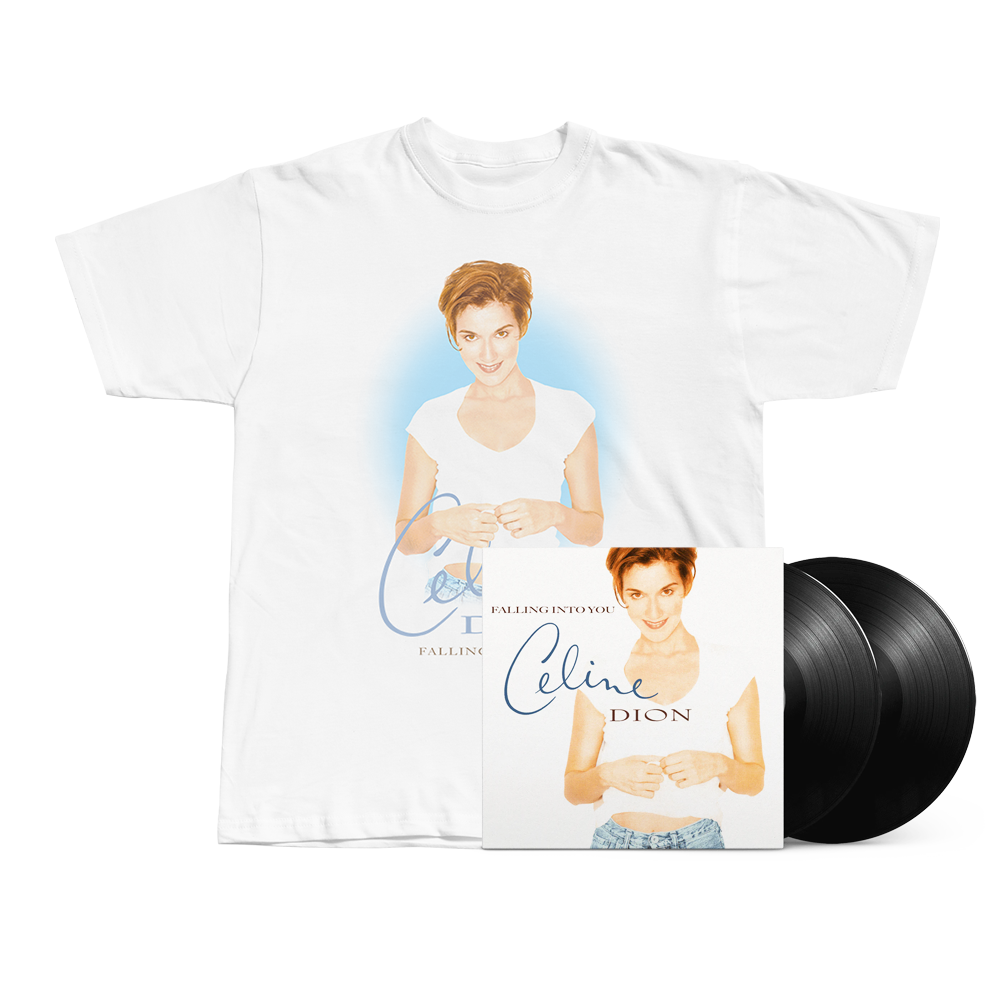 Falling Into You T-Shirt + Falling Into You Vinyle