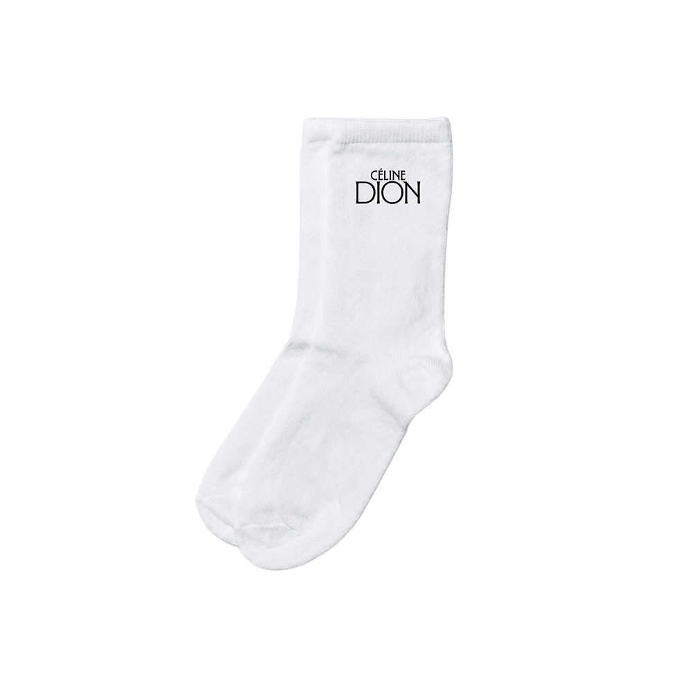 CELINE DION PARIS EMBROIDERED SOCKS